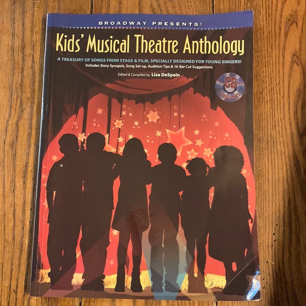 Hal Leonard Kids Musical Theatre Anthology Song Book